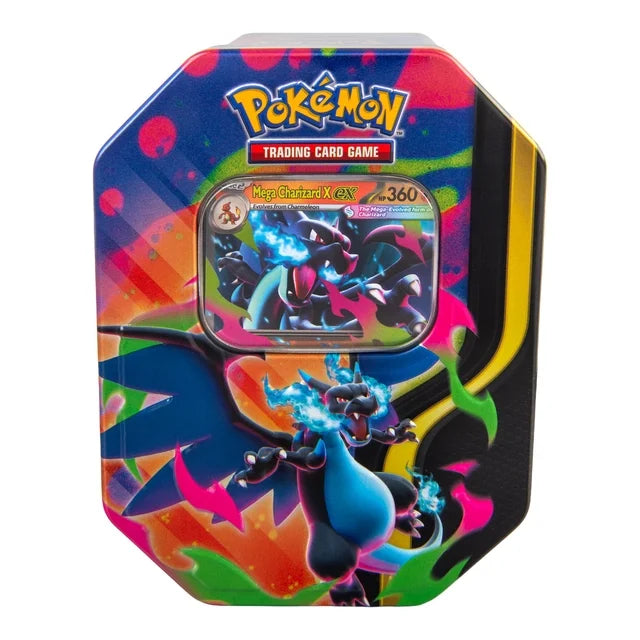 Pokémon TCG: Mega Charizard Tin - Assorted