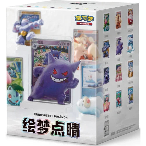 寶可夢 TCG：夢幻繪夢151公仔盲盒 (簡中) - 完整未拆封盒裝 (12入)