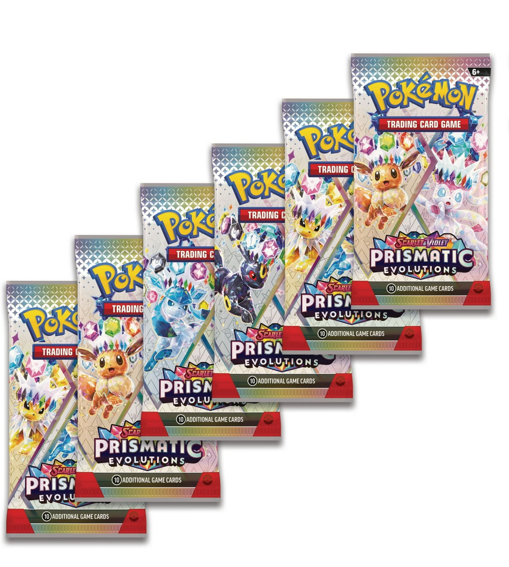 Pokémon TCG: Scarlet & Violet—Prismatic Evolutions Booster Bundle