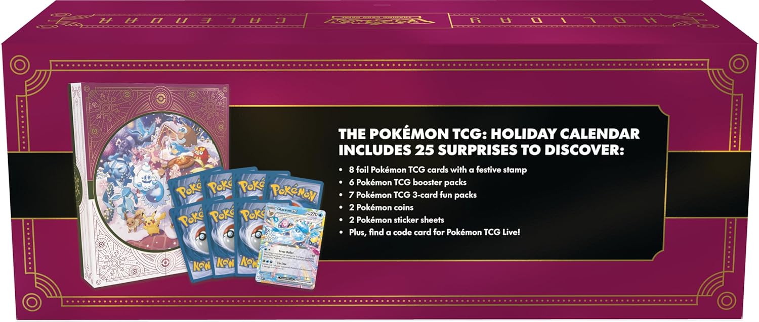 Pokemon Trading Card Game: Holiday Calendar 2025