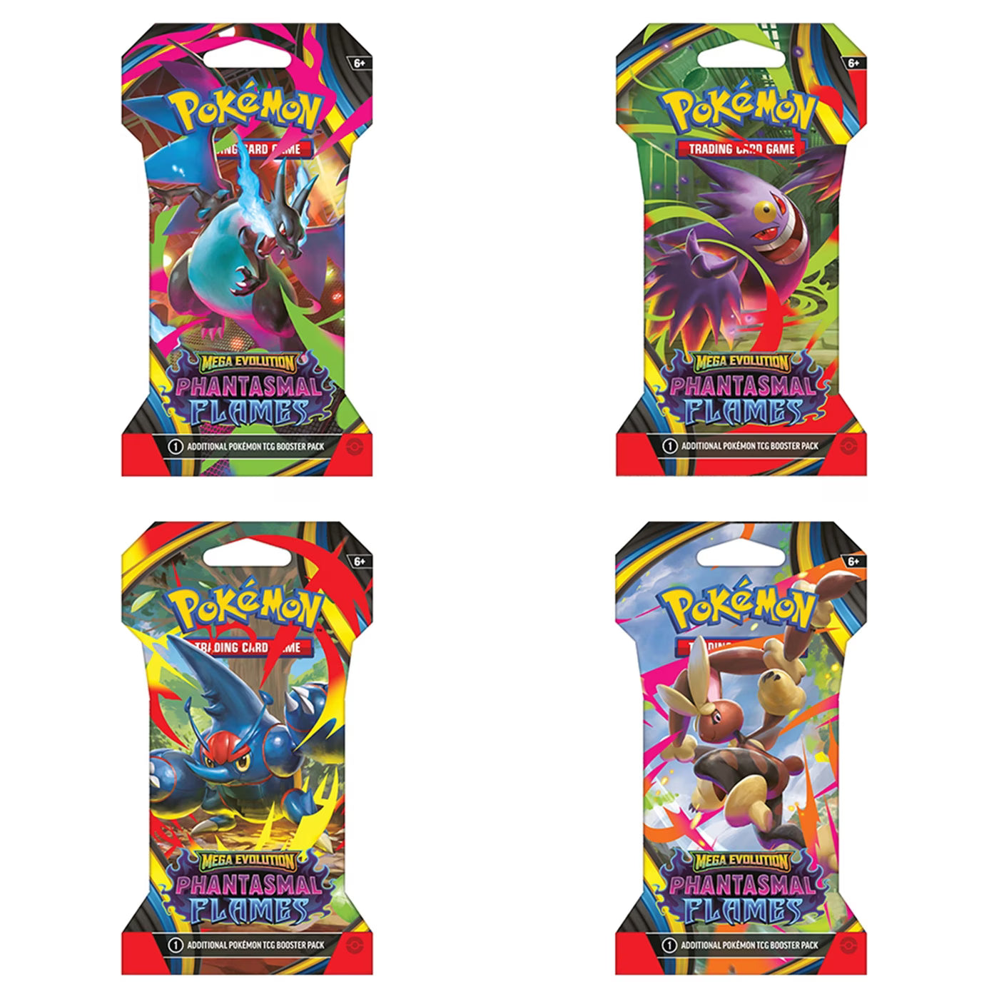 Pokemon TCG: Mega Evolution - Phantasmal Flames Blisters - Assorted