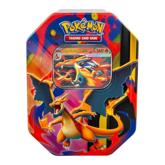 Pokémon TCG: Mega Charizard Tin - Assorted