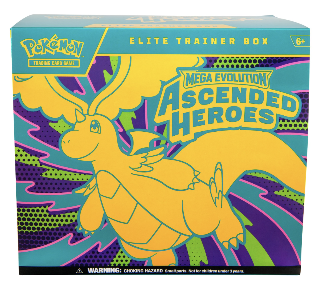Pokémon TCG: Mega Evolution— Ascended Heroes Elite Trainer Box