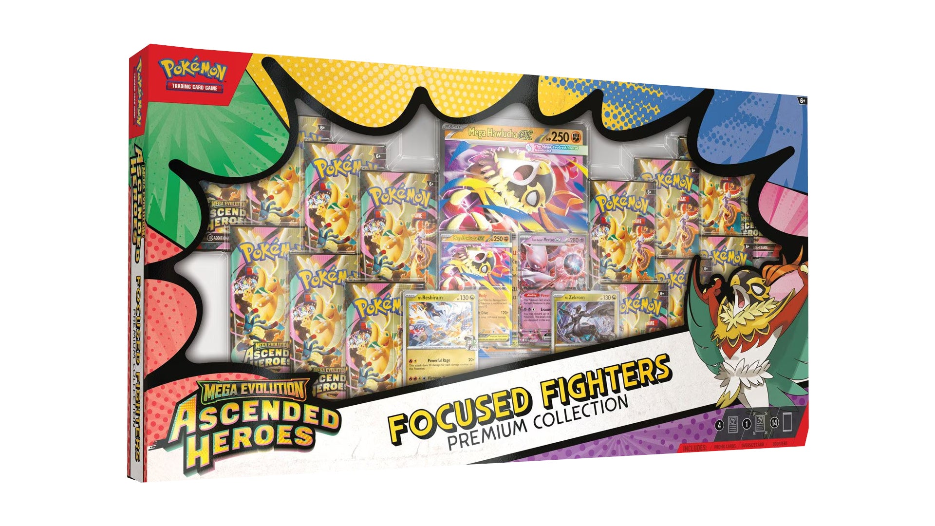 Pokémon TCG: Mega Evolution - Ascended Heroes Focused Fighters Premium Collection
