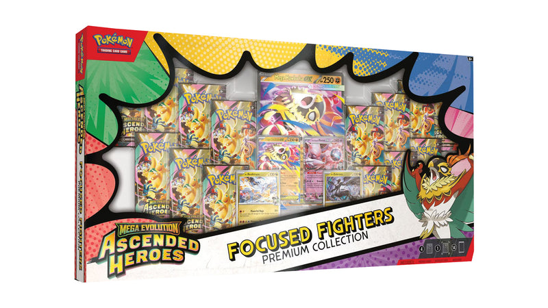 Pokémon TCG: Mega Evolution - Ascended Heroes Focused Fighters Premium Collection