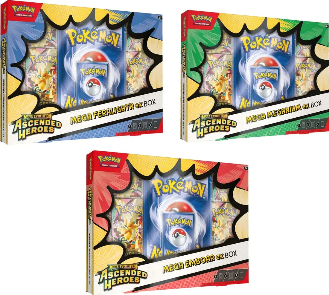 Ascended Heroes Mega ex Box - Assorted – Chu Collectibles